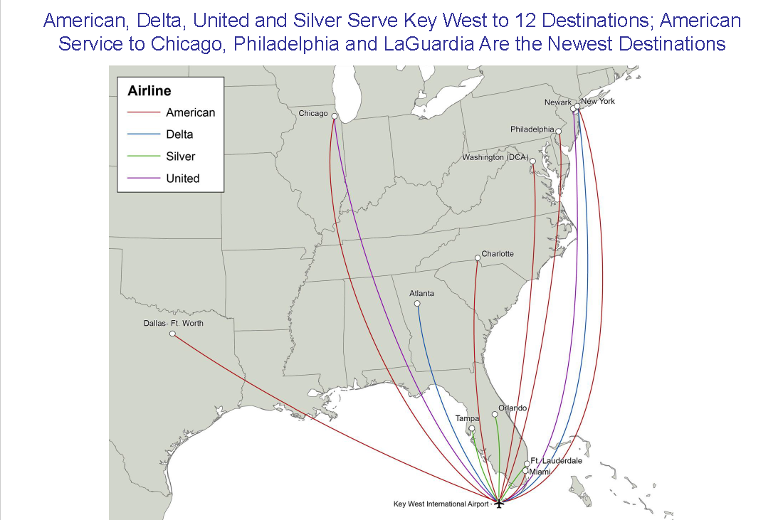 flights from key west to newark